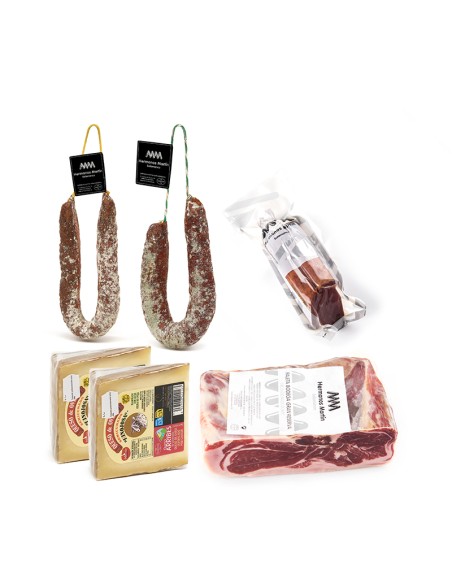 Lote de Embutidos con Longaniza y Queso  | MM Salamanca