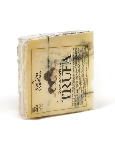 Cuña Queso de oveja con trufa - Capricho Castellano