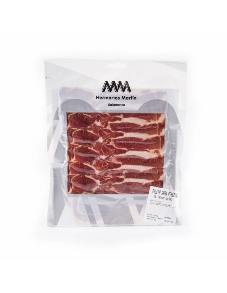 Paleta de bodega gran reserva cruzado raza Duroc loncheada | MM Salamanca