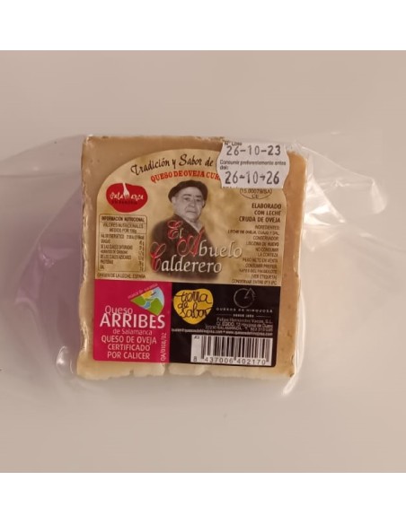 Queso de Oveja Curado Artesano - El Abuelo Calderero