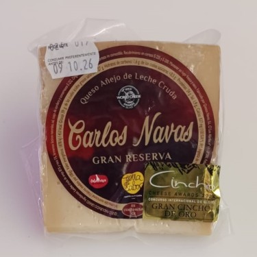 Cuña Queso añejo Gran Reserva - Carlos Navas