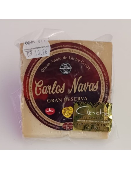 Cuña Queso añejo Gran Reserva - Carlos Navas Cuña Queso añejo Gran Reserva - Carlos Navas
