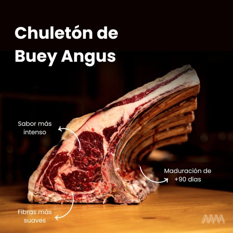 Comprar Chuletón Buey Angus | +90 Días de Maduración