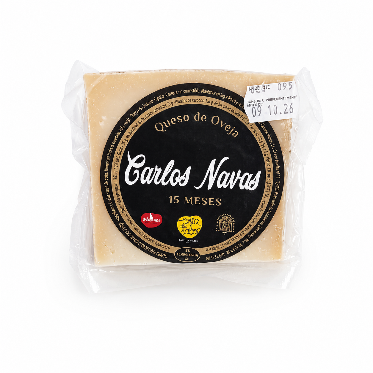 Sheep Cheese Wedge 15 months - Carlos Navas