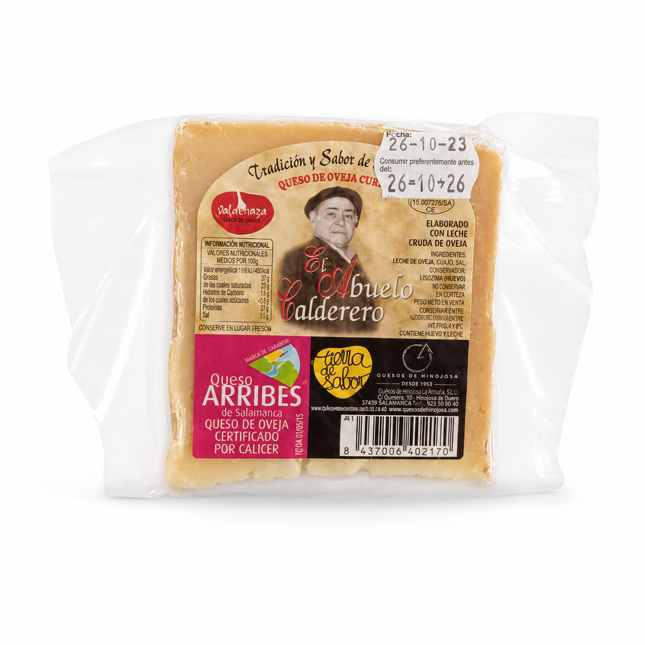 Cured Sheep Cheese - El Abuelo Hinojosa