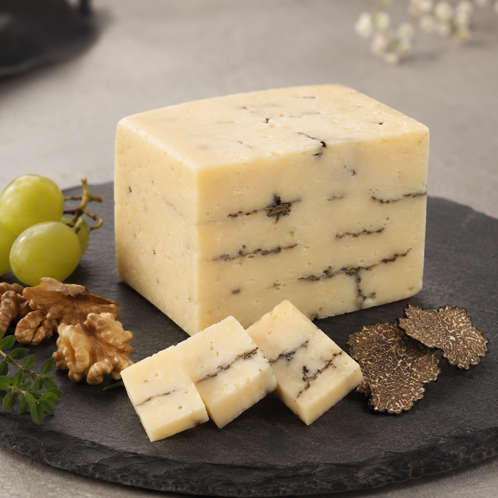 Cuña Queso de oveja con trufa - Capricho Castellano