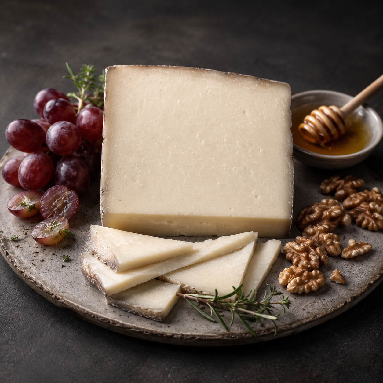 Semi-cured sheep cheese - Pereña