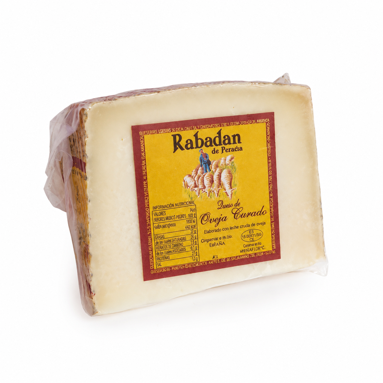 Aged sheep cheese - Rabadán de las Arribes