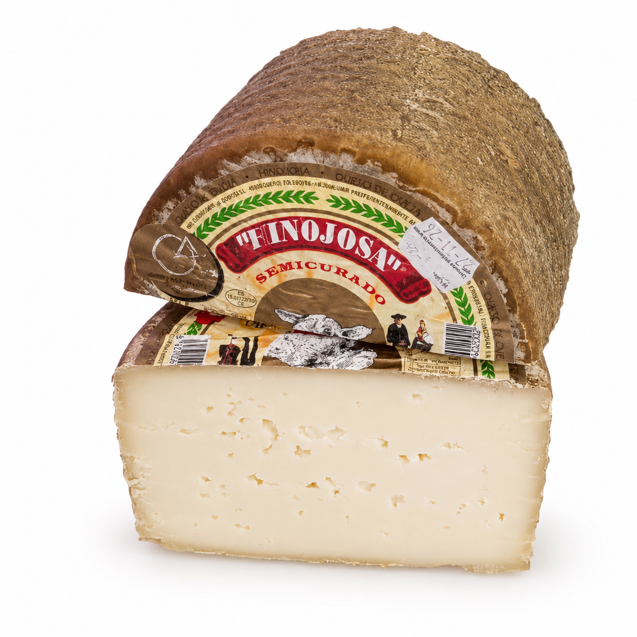 Semi-cured sheep cheese - Hinojosa